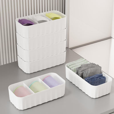 Innerwear Organizer For Wardrobe Organizer For Clothes ( Pack Of 2 )